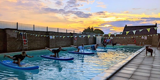 SUP Yoga at The Chippy Lido primary image