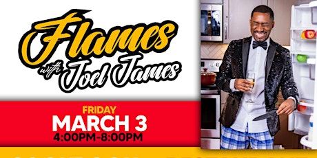 Flames with Joel James Cookbook Release with Food