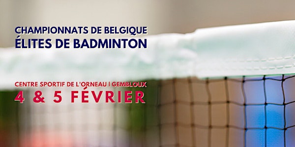 Championnats de Belgique Elites de Badminton