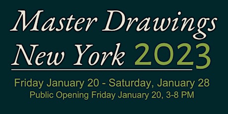 Master Drawings New York 2023 - Gallery Tours (JAN 27) primary image