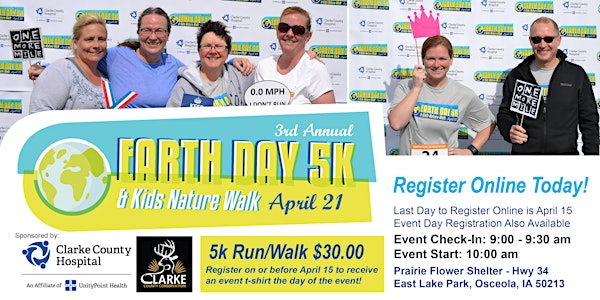 Earth Day 5K Run/Walk
