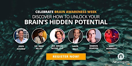 Brain Awareness Masterclass (FREE)- 5 Brain Science and Success Experts primary image