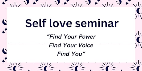 Imagen principal de Self love Seminar