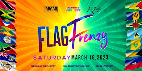 FLAG FRENZY (Miami Soca Weekend)