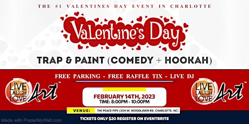 Valentines Day: Trap & Paint (Comedy Edition)