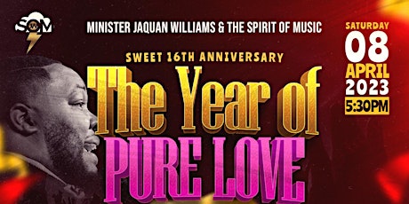 The Year of PURE LOVE  Sweet 16th Anniversary