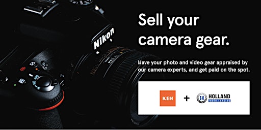 Sell your camera gear (free event) at Holland Photo Imaging