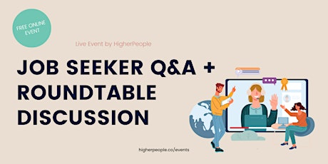 May Job Seeker Q&A + Roundtable