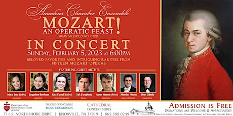 Cathedral Concert: Mozart! An Operatic Feast