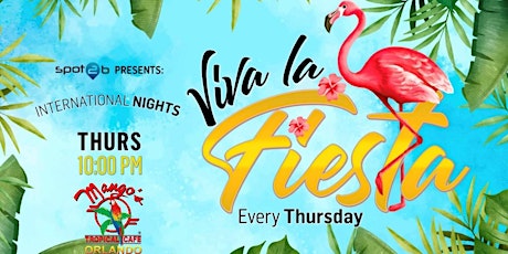 Viva la fiesta thursdays at Mangos Tropical Cafe
