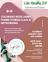 Colorado Boss Ladies Pound Fitness Class & Networking