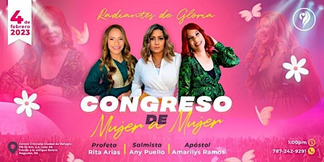 Radiantes de Gloria / Congreso De Mujer a Mujer