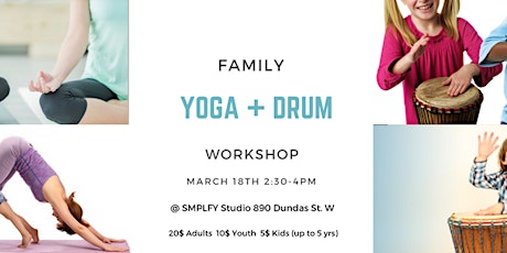 Family Yoga + Drum Workshop