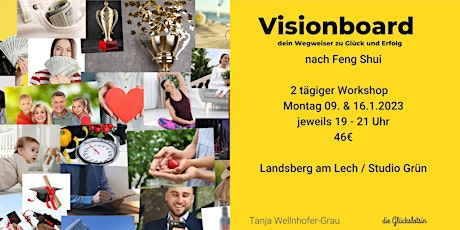 Hauptbild für Visionboard – dein Wegweiser zu Glück und Erfolg