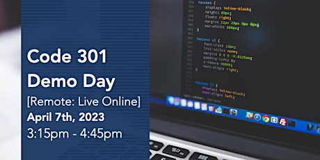 Code 301 Virtual Demo Day Presentations