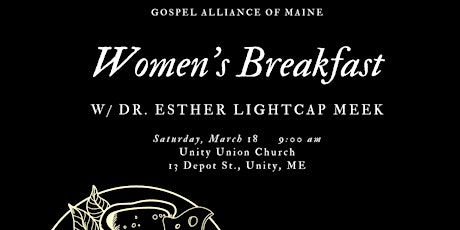 Women's Breakfast w/ Esther Lightcap Meek