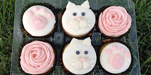 Cupcake Decorating class - CATS!!