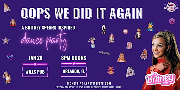Oops We Did It Again: A Britney Spears Inspired Dance Party in Orlando