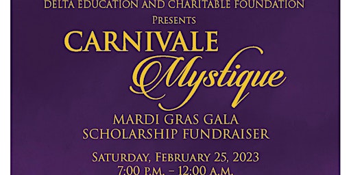 Carnivale Mystique Mardi Gras Gala 2023