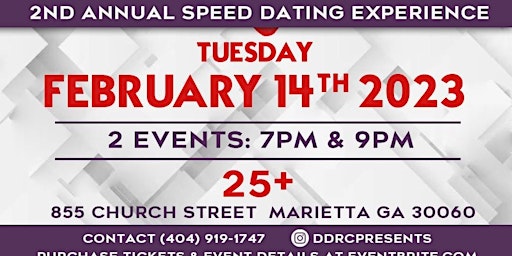 Dare  2 Date 2nd Annual Speeding Dating Experience