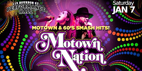 Motown Nation  at 115 Bourbon Street
