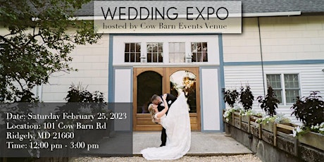 Wedding Expo @ Cow Barn