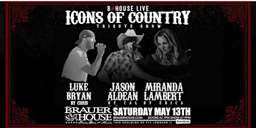 Hauptbild für Icons Of Country: Luke Bryan, Miranda Lambert & Jason Aldean Tributes