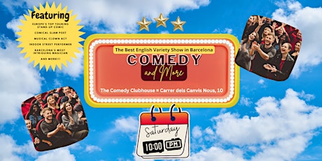 TONIGHT! • COMEDY and MORE • Comedy variety show