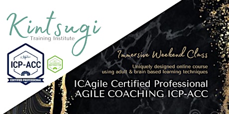 WEEKENDS - ICAgile Agile Coaching (ICP-ACC) - LIVE Virtual Training Class