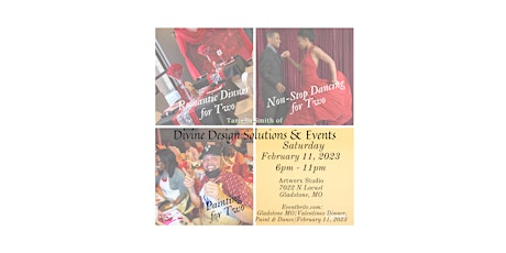 Valentine's  Dinner, Paint & Dance Party