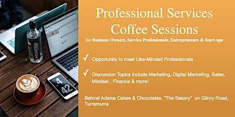 Image principale de Professional Services Coffee Session - Ideal Clients and Target Markets