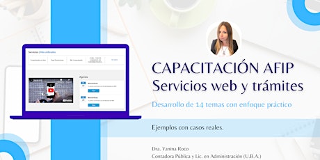 CAPACITACIÓN AFIP - SERVICIOS WEB, CONSULTAS Y TRÁMITES