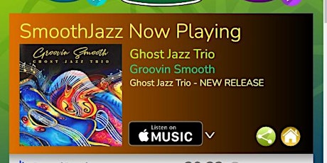 Two time Nominees Best Jazz Album of the Year Ghost Jazz Trio Live 02/03/23