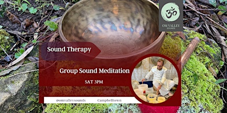 Kick Start 2023  Group Sound Therapy - Sound Healing Meditation with Andrew primary image