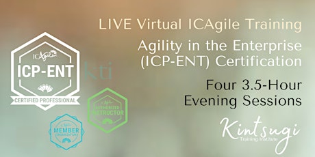 EVENING - Certified Enterprise Coaching ICP-ENT | Mastering Art of Agility