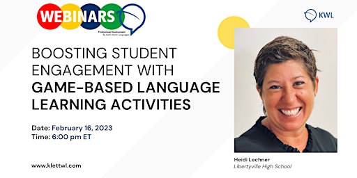 Boosting student engagement with game-based language learning activities
