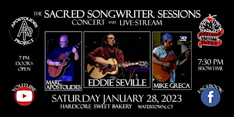 the Sacred Songwriter Sessions Concert and Live-stream