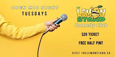 Open Mic Comedy Tuesdays primary image