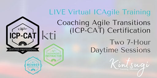 DAYTIME - Coaching Agile Transformations (ICP-CAT) | Mastering Agility