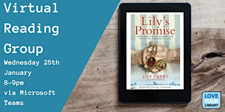 Virtual Reading Group - Lily's Promise primary image