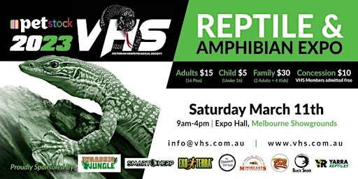 2023 VHS Reptile & Amphibian Expo