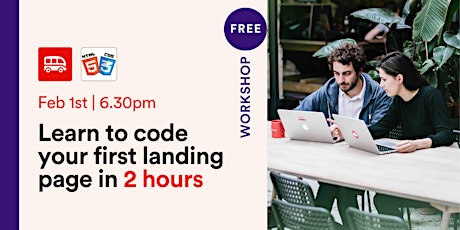 [Online Workshop] Create your landing page in 2 hours
