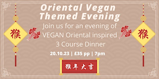 Vegan Oriental Themed Dinner Party