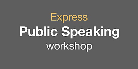 Express Public Speaking workshop primary image