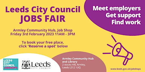 Leeds City Council Recruitment - Armley Community Hub