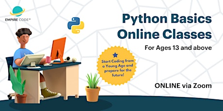 Python Basics Classes For Ages 13 and Above
