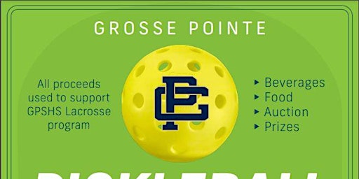 Grosse Pointe Pickleball Tournament