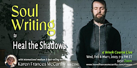 Soul Writing to Heal the Shadows: 4-week course