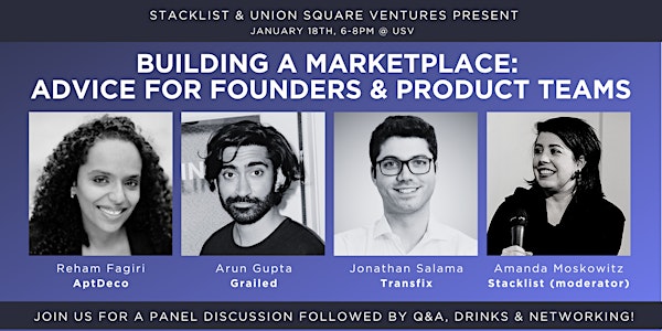 Building a Marketplace: Advice for Founders & Product Teams
