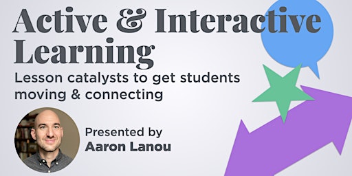 Active & Interactive Learning FREE Webinar